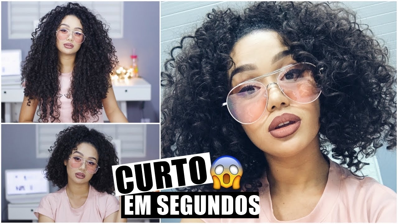 TRUQUE FÁCIL para deixar o cabelo CURTO! / Penteado 