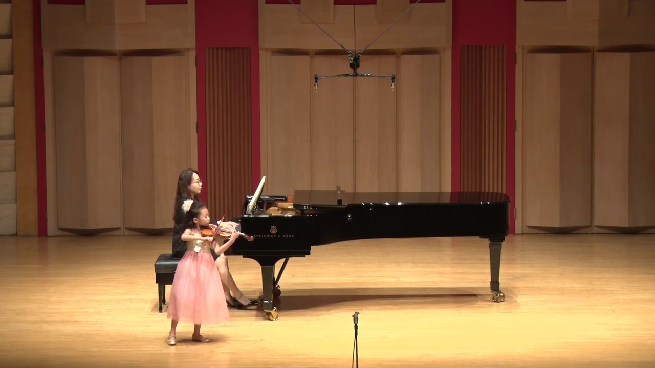 BaHa Kwon (aged 7) Wieniawski- Scherzo Tarantelle Op.16 (July 8, 2018)