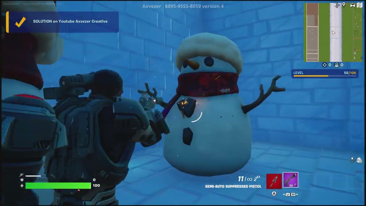 Fortnite: 100 Trigger Escape Room in 11 Minutes