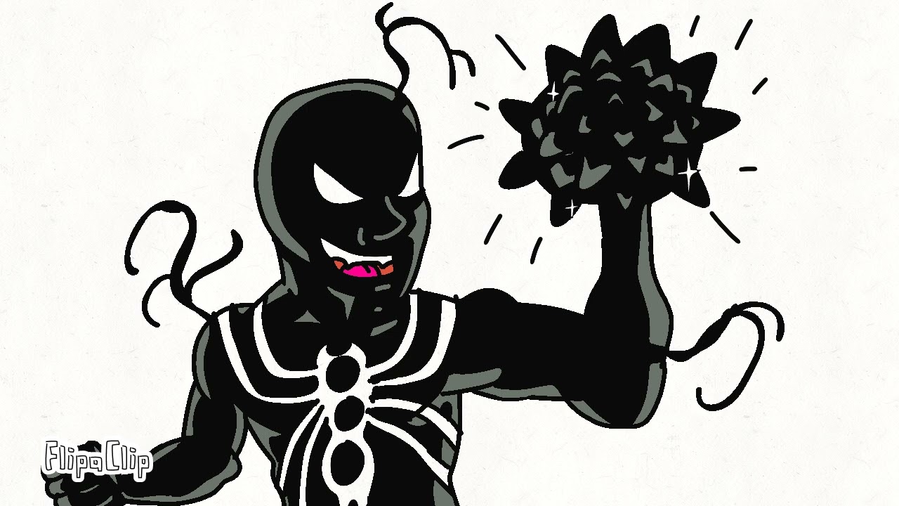 Poison (Earth-70134) making a weapon