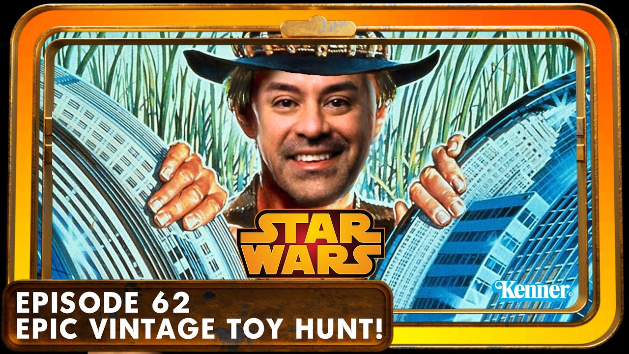 HUGE Vintage Star Wars Toy Hunt! -EP 62- The Padawan Collector