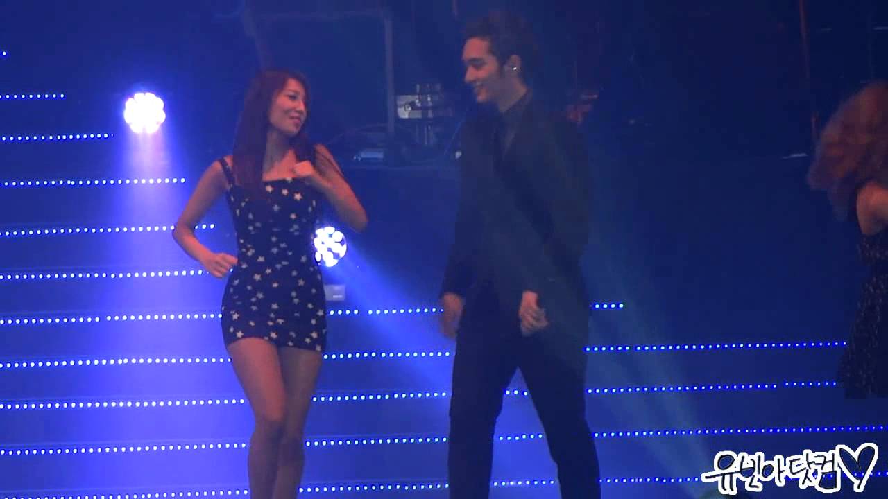 120804 JYP NATION FANCAM - Wondergirls - Dance 2 Night (with 2PM)