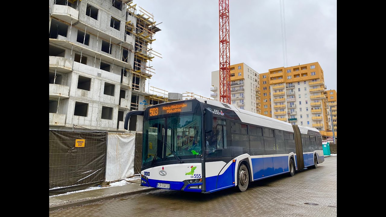 CABVIEW - Solaris Urbino 18 IV Euro 6 DR555 MPK Kraków jako 503-05A