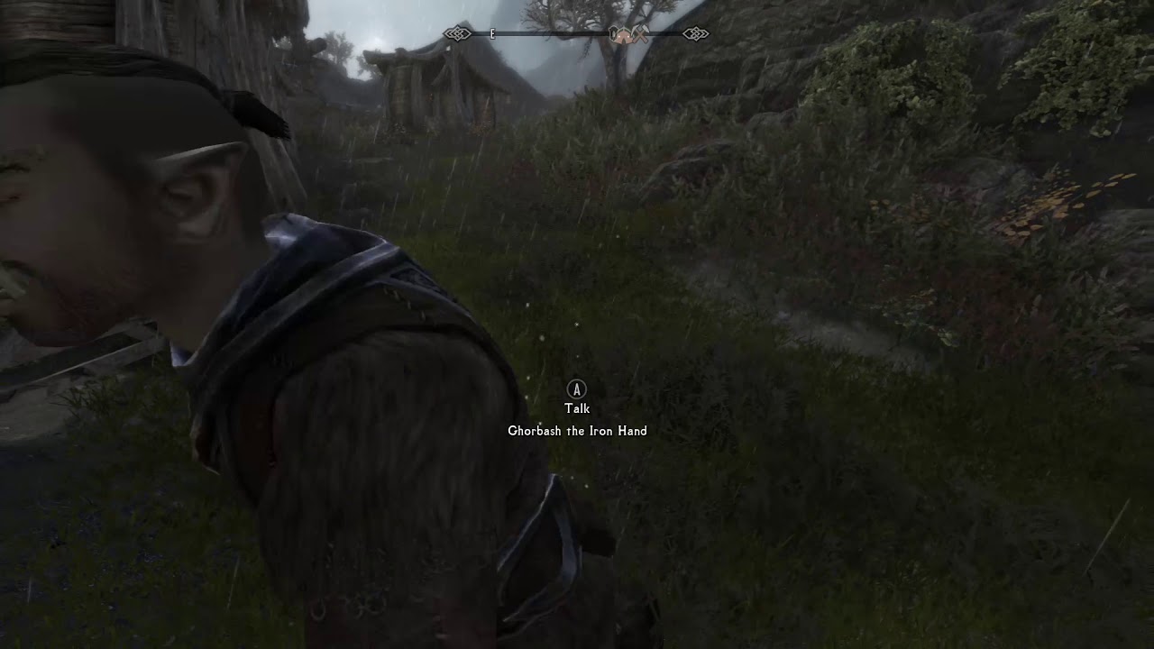 Ghorbash falling down like an idiot.