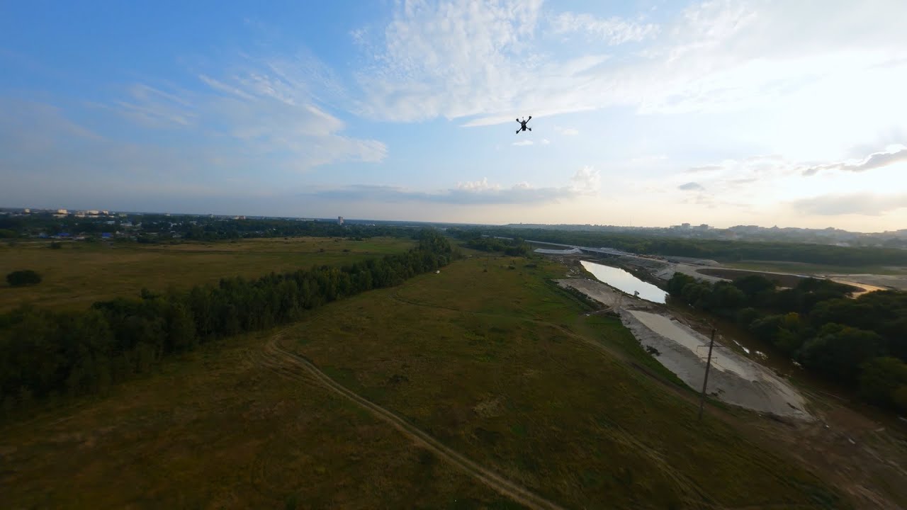 Полет парой на fpv квадрокоптере | Cinematic FPV drone 4k (Gopro 9 & Reelsteady)