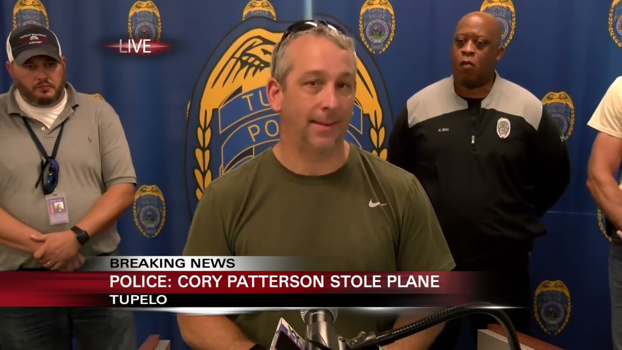 News conference on stolen plane, threat to public in Mississippi