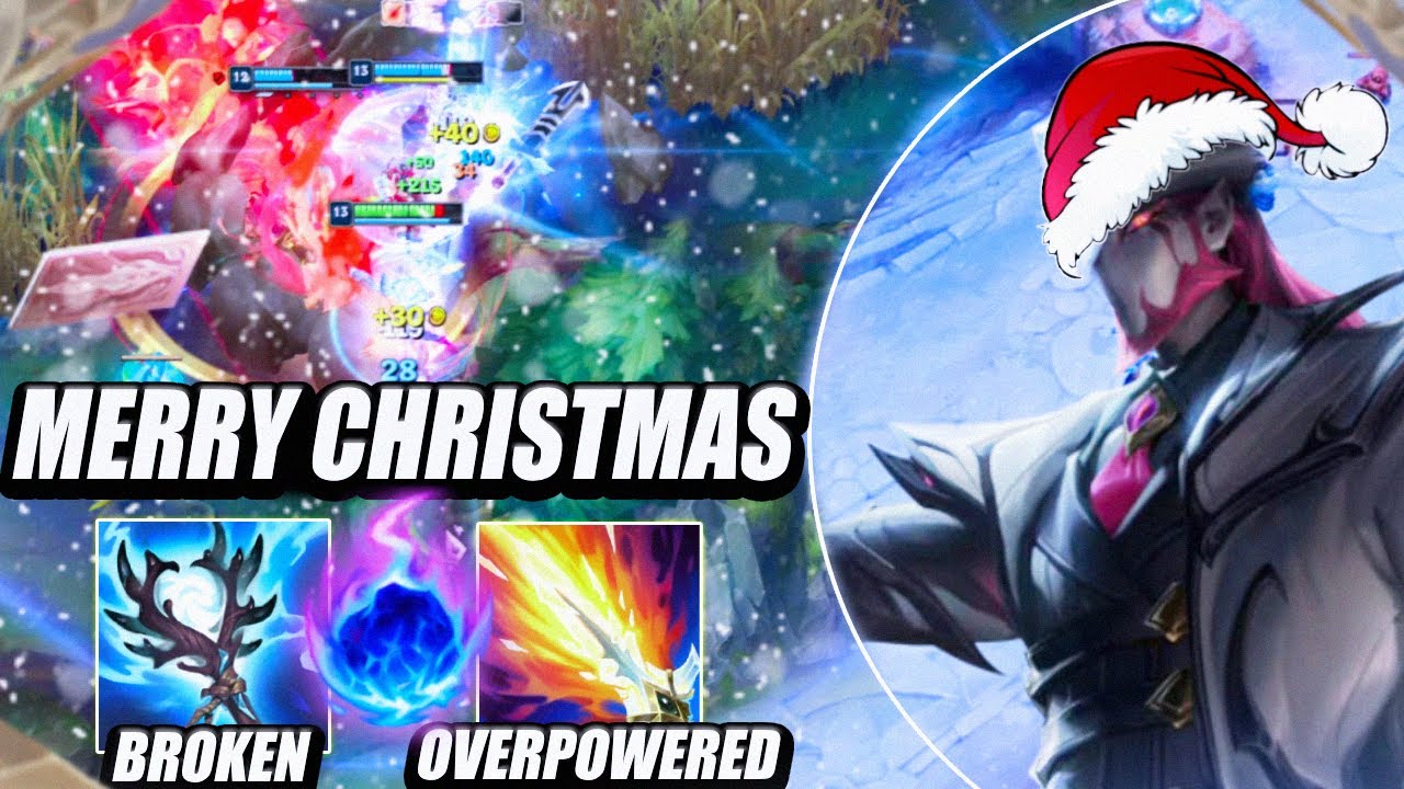 Twisted Fate But It's Christmas And I Pop Off
