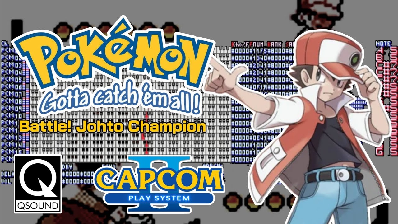Battle! Johto Champion - Pokémon GSC | CPS2 QSound Cover (CAPCOM DL-1425)
