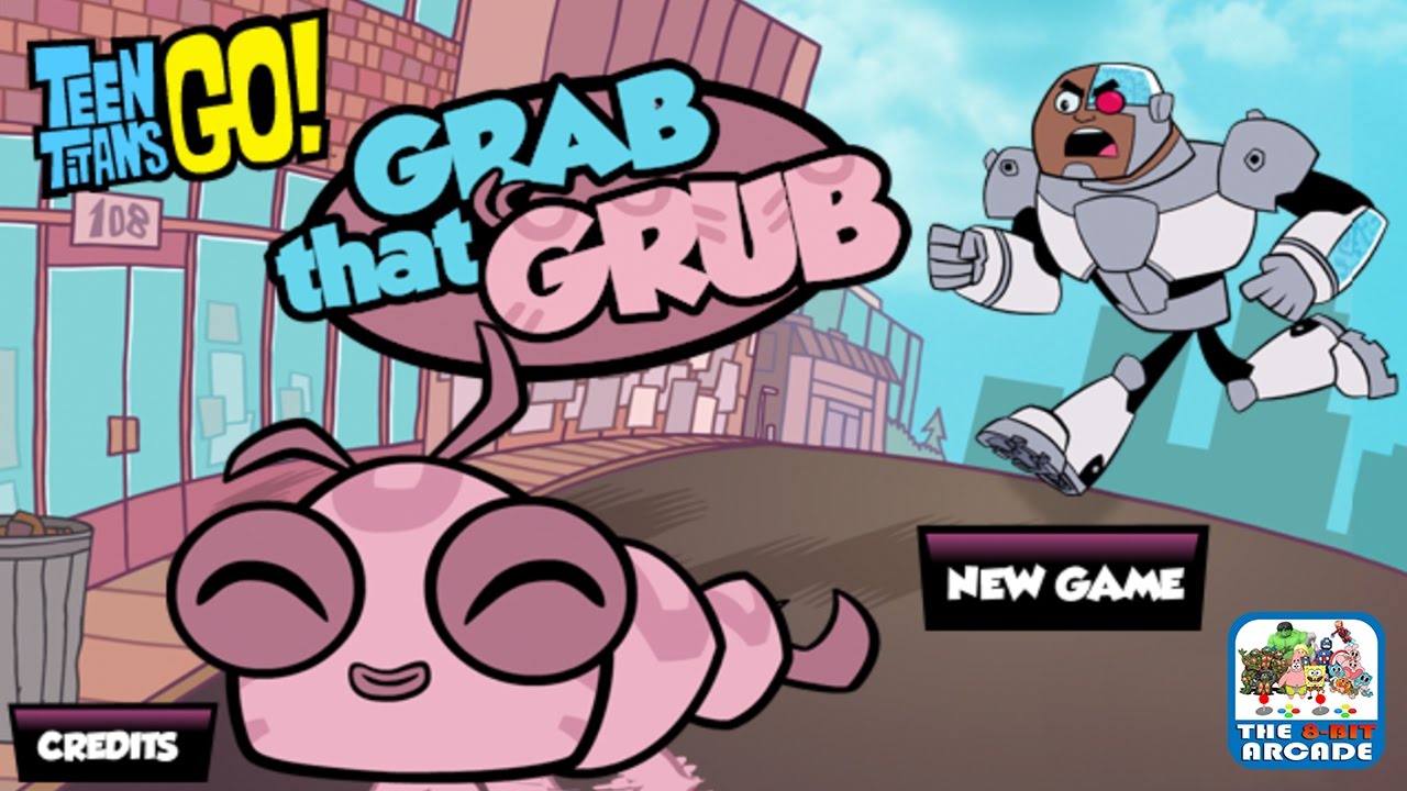 Teen Titans Go!: Grab That Grub - Take Silkie for a Walk in the Park (Cartoon Network Games)