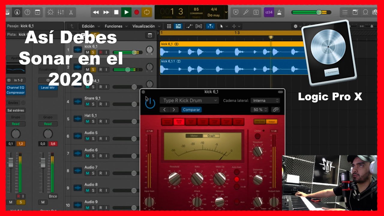 Mi Secreto Para Crear Drums Potentes | Como Hacer Dembows De Reggaeton 2021 (Logic Pro X)