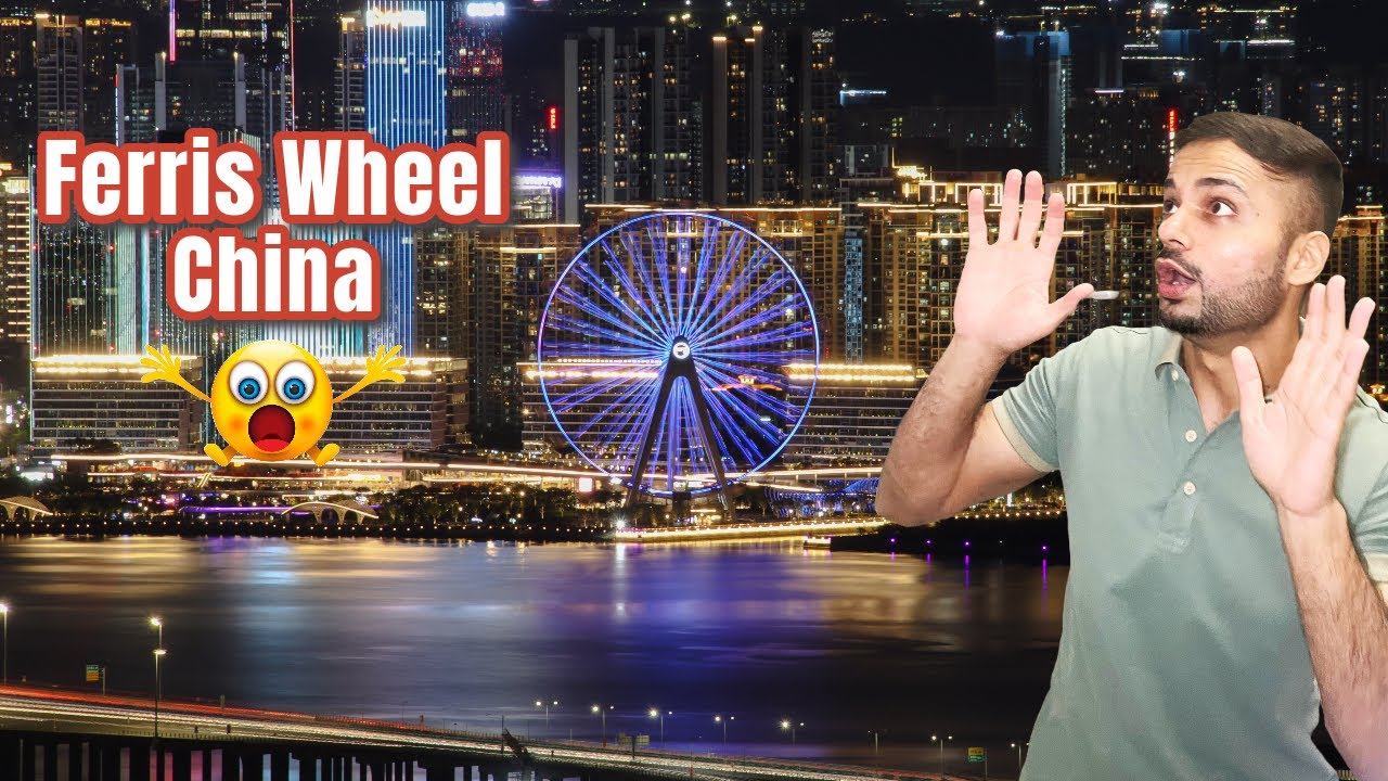 Tallest Ferris Wheel in China Takes 30 Minutes to Ride | 宝安滨海