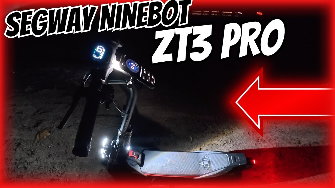 🛴 Segway Ninebot ZT3 Pro E: Ultimativer Nacht-Offroad-Test – Jetzt Zuschauen! 🌟#Ninebot #Segway