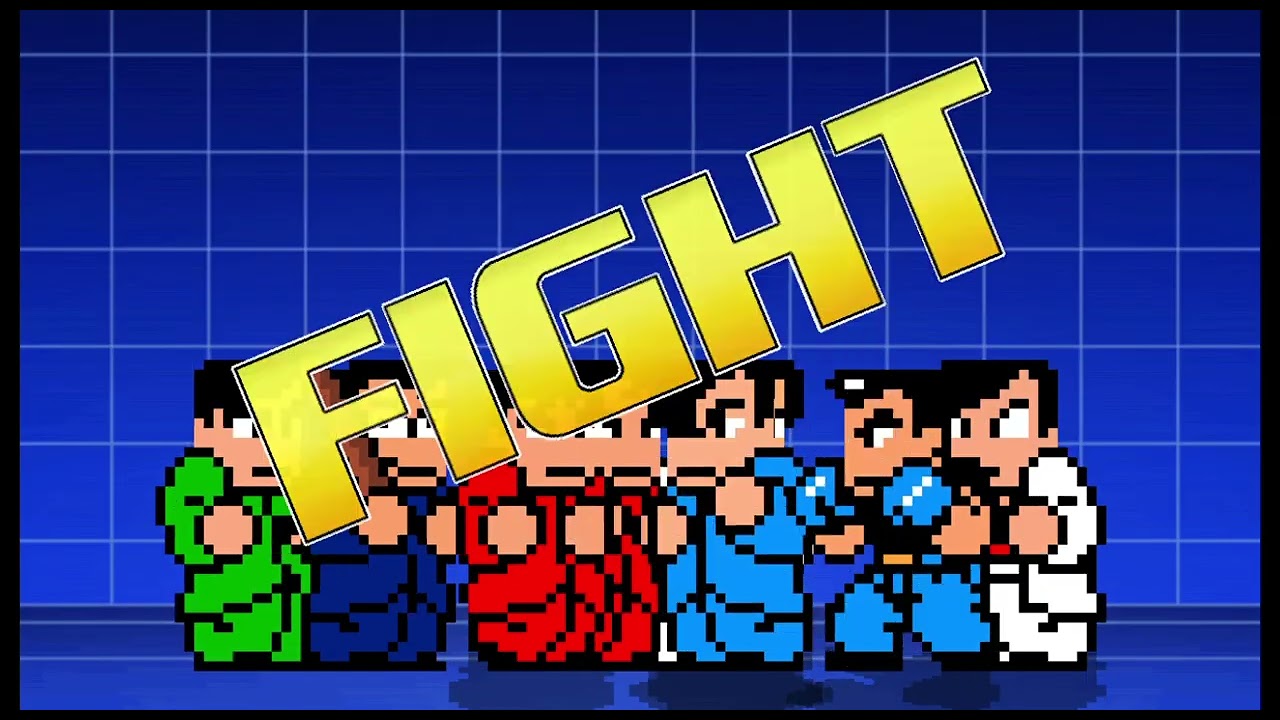 Kunio kun mugen gameplay