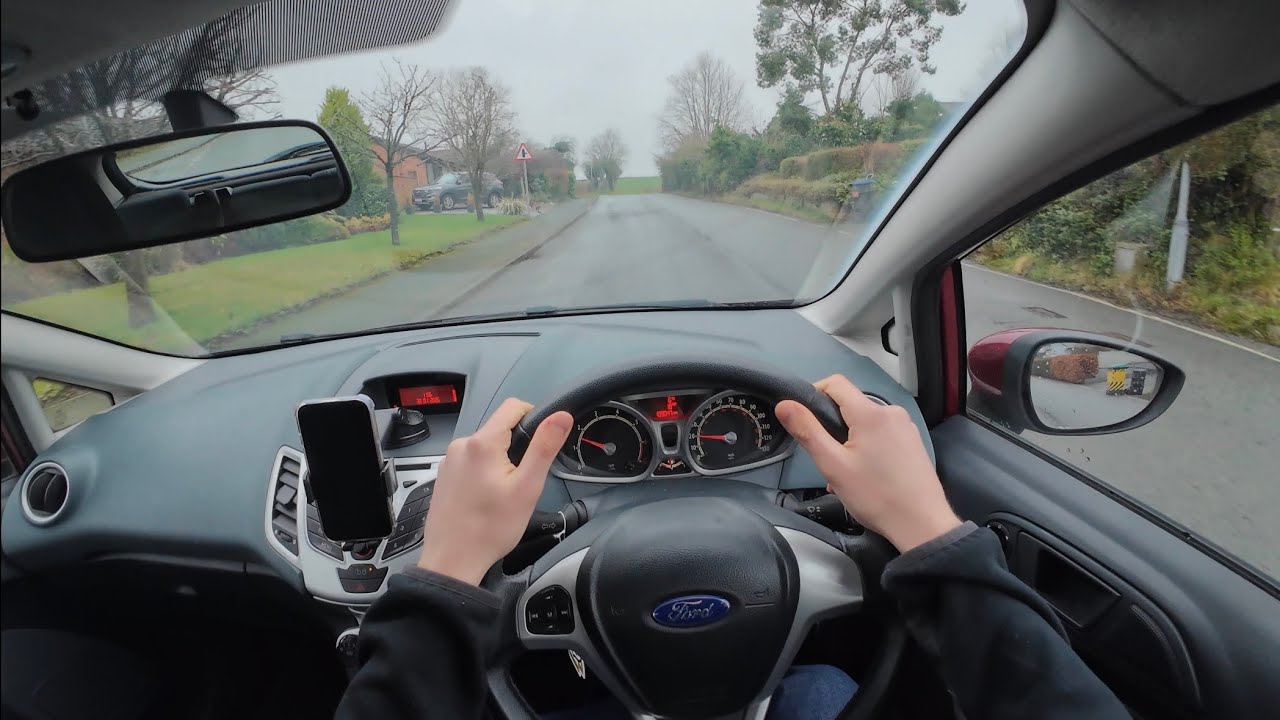 Chill Drive Home From College | UK POV