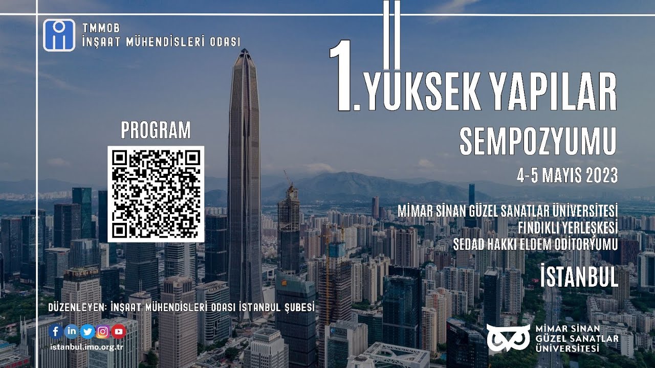 1. YÜKSEK YAPILAR SEMPOZYUMU - 1. GÜN