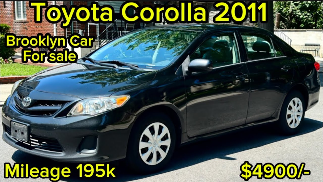 Toyota Corolla 2011 with 195k Miles – Still a Beast! (Brooklyn Review & For Sale) #car #viral 