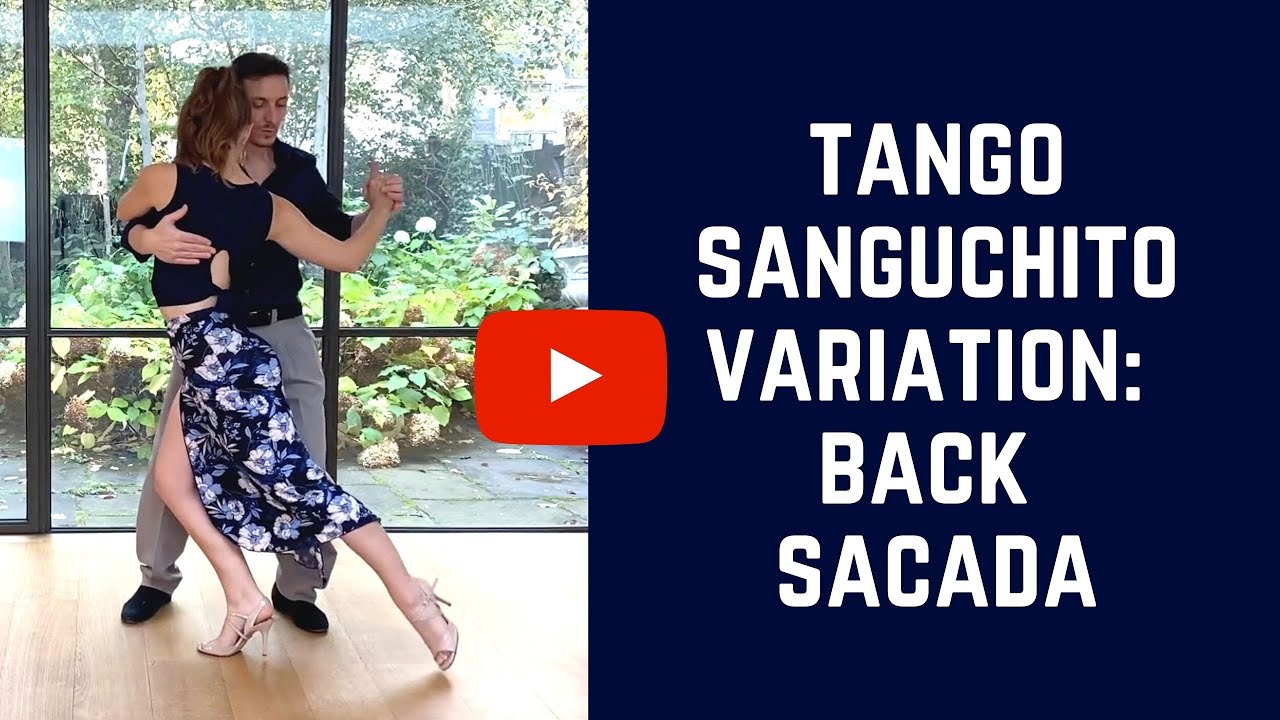 Tango sanguchito: rhythmic variation with a back sacada