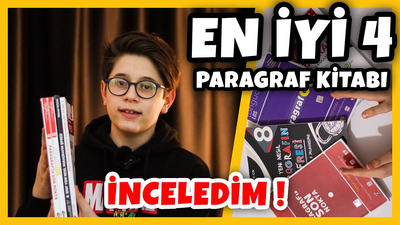 En İYİ 4 PARAGRAF Kitabı ! - LGS Kitap İncelemesi !