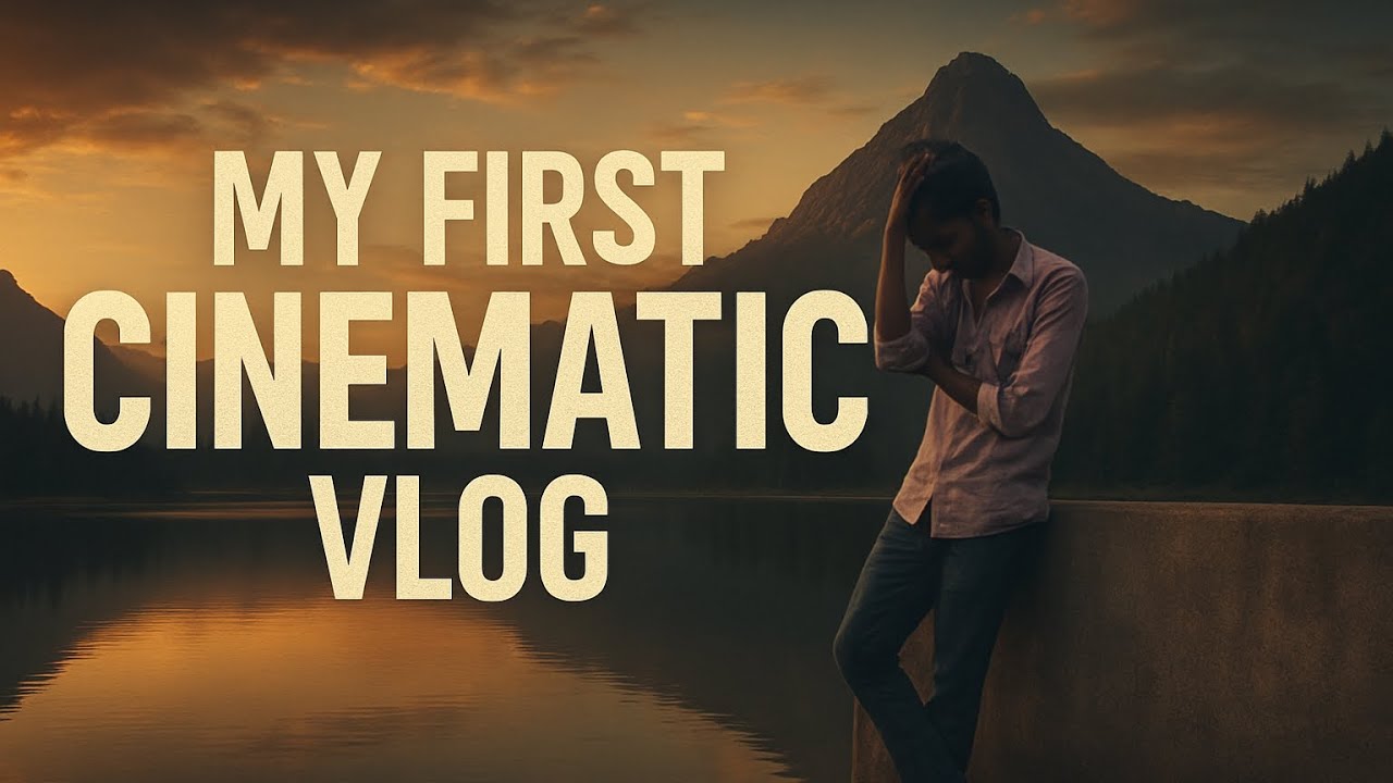 My First Cinematic Vlog | New Journey Begins
