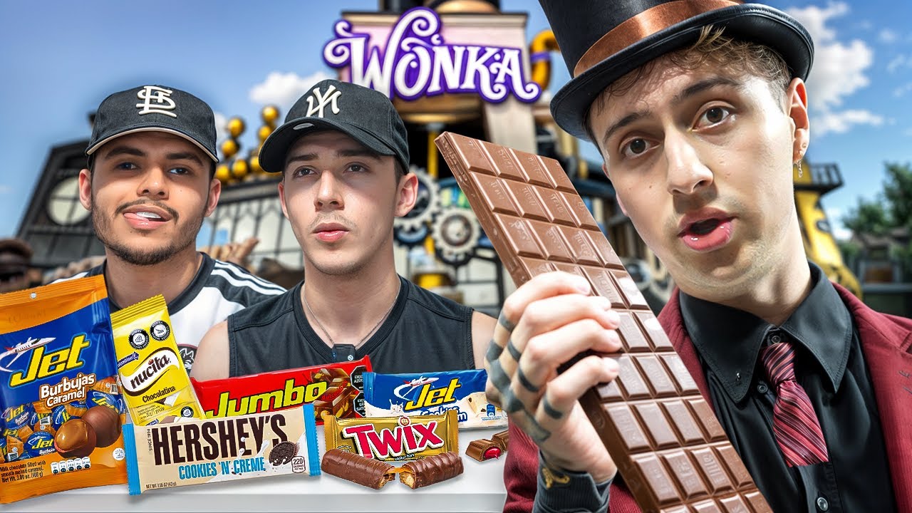 MEZCLÉ TODOS LOS CHOCOLATES PARA HACER SOLO UNO 😱 *increíble resultado 😱*