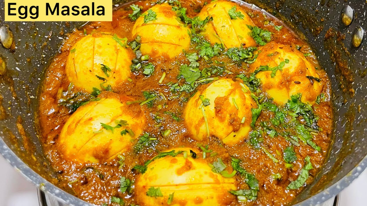 Dhaba Style Egg Masala Curry | North Indian Egg Gravy by Muno&rsquo;s Kitchen 