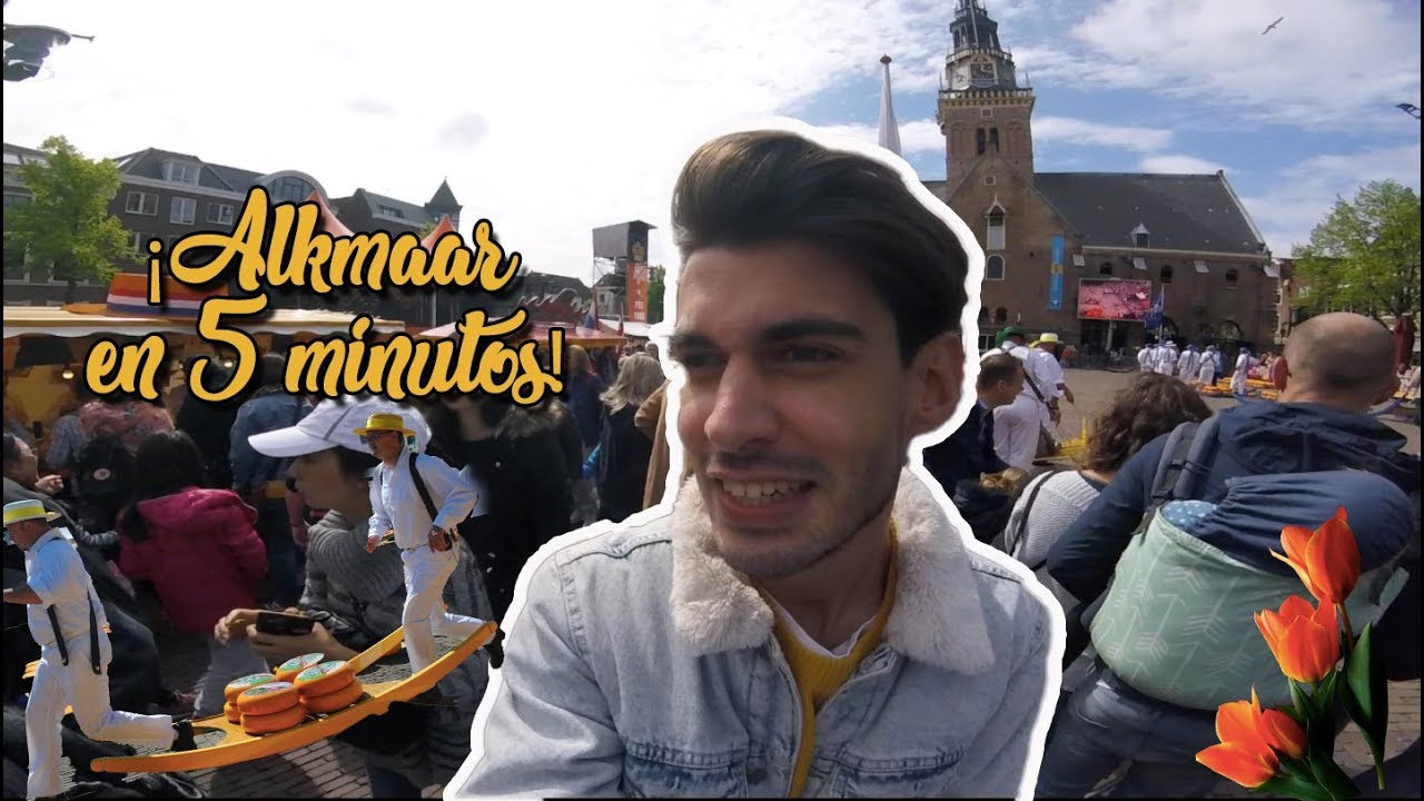 ¡ALKMAAR EN 5 MINUTOS! | Vivir en Holanda 🇳🇱 | RomenLopez