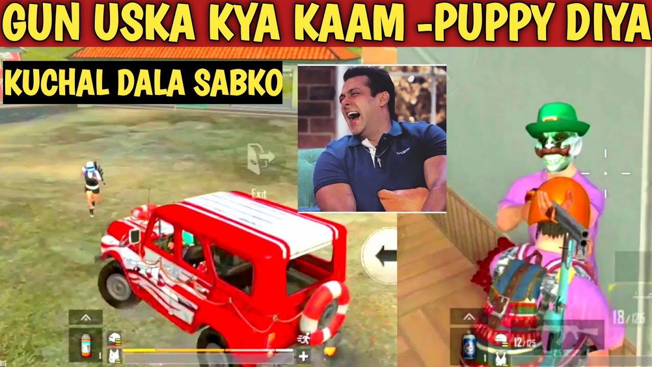 ENEMY KILLED BY UAZ AND DARCIA SOLO VS DUO|pubg lite video online gameplay MOMENTS BY CARTOON FREAK