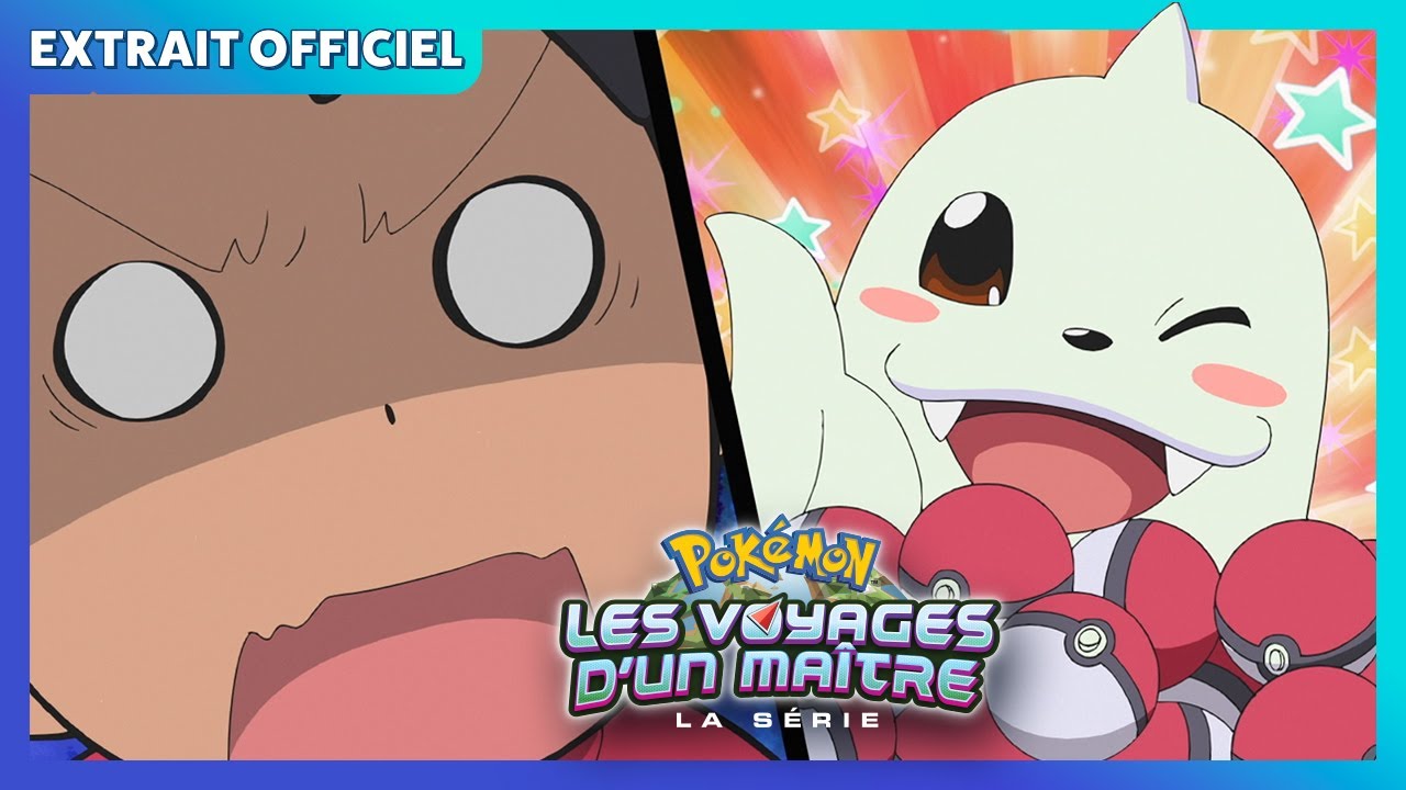 Toutes les Poké Balls sur Lamantine | La série : Pokémon, les voyages | Extrait officiel