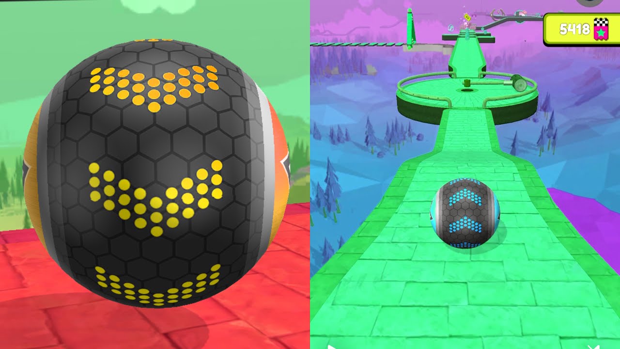 Going Balls Vs Reverse Balls Speedrun Walkthrough Gameplay