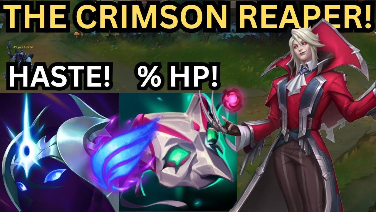 VLADIMIR TOP LANE BUILD! A-Z Top Lane Challenge!