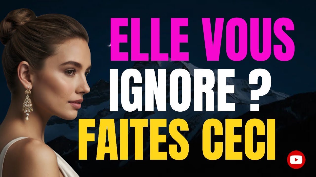 Quand une femme prend ses distances et t’ignore, fais simplement ceci