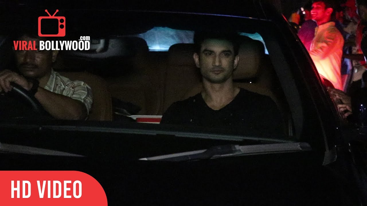 Sushant Singh Rajput At Karan Johar Birthday Grand Party