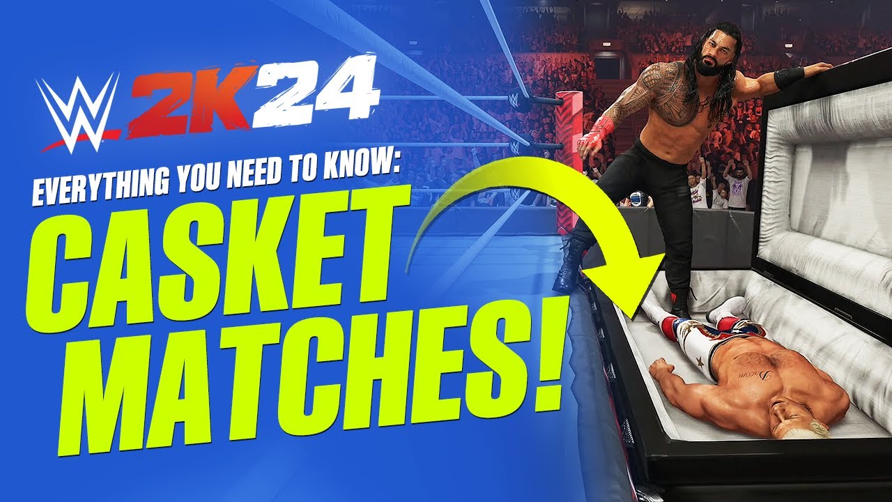 WWE 2K24: Casket Match Details You Need To Know!
