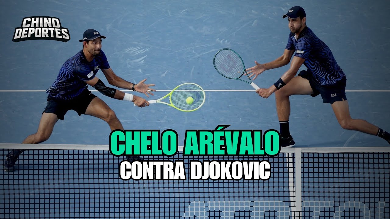 Chino Deportes: Chelo Arévalo jugará contra Djokovic