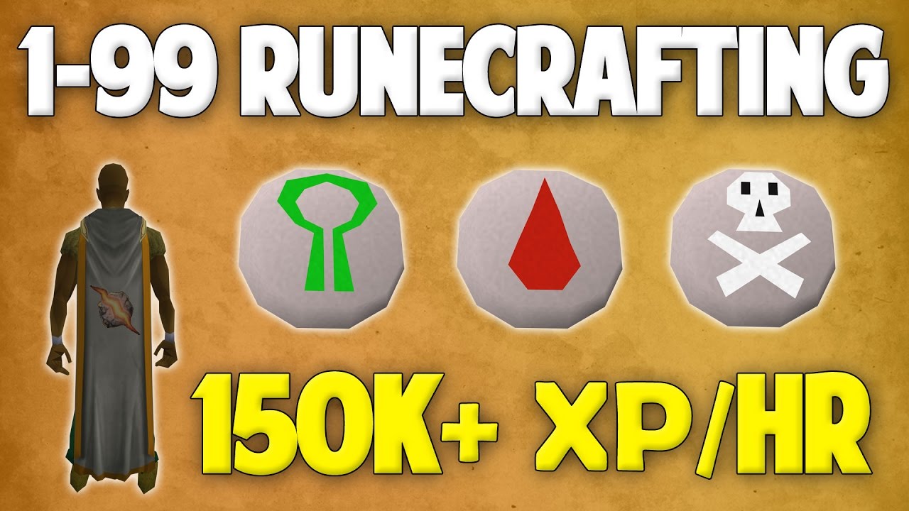 Runescape 2016 | 1-99 Runecrafting Guide
