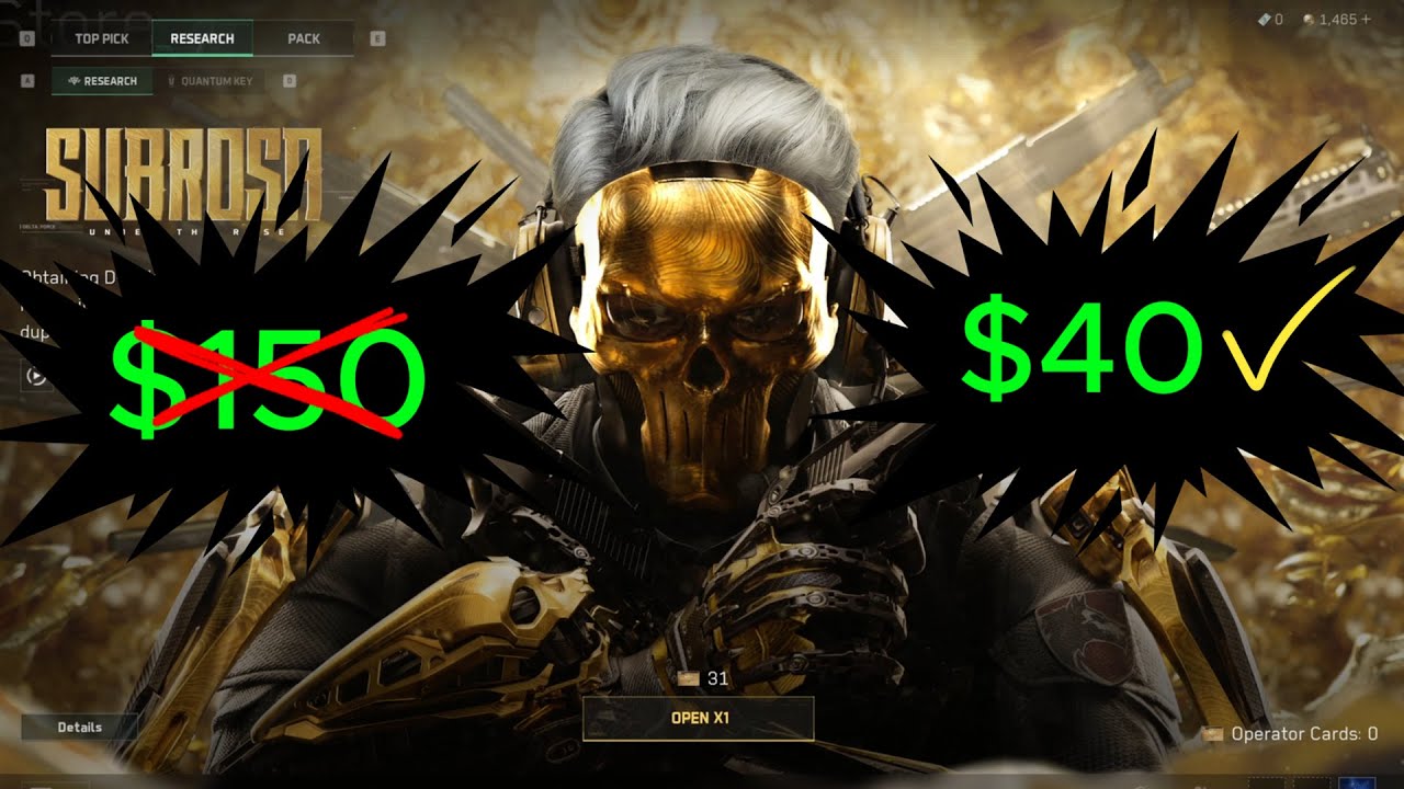Delta Force How To Get A $140 Skin For Free or Cheaper!