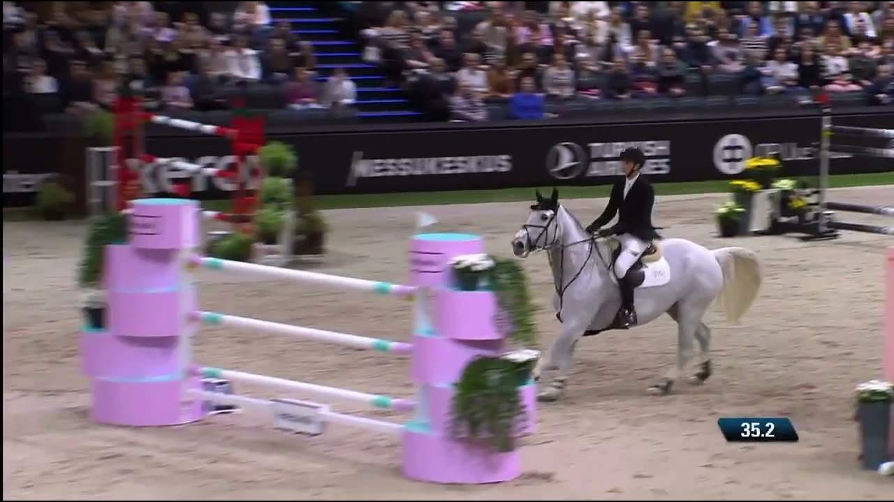 Kavaliers Blue (ZIROCCO BLUE) et Viktor Daem sont 3e du Grand Prix 160 au CSI5* de Helsinki