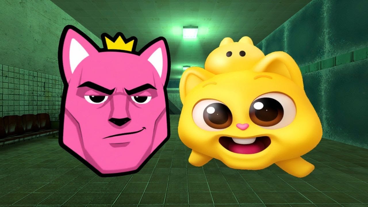 GIGACHAD DUO Pinkfong and Ninimo Chase in Dubrava | Gmod Nextbots
