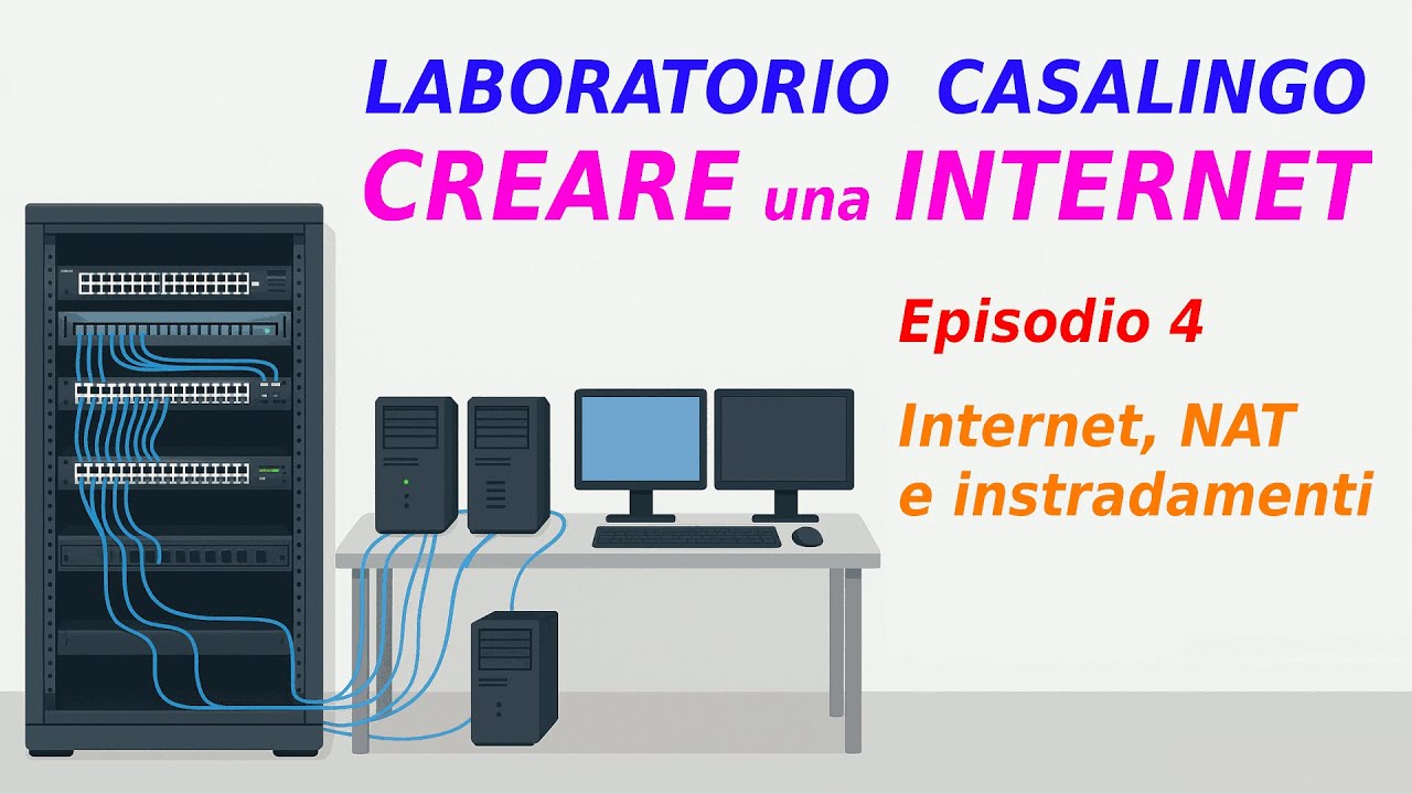 Laboratorio pratico di internet con Debian - 04 internet, nat e instradamenti