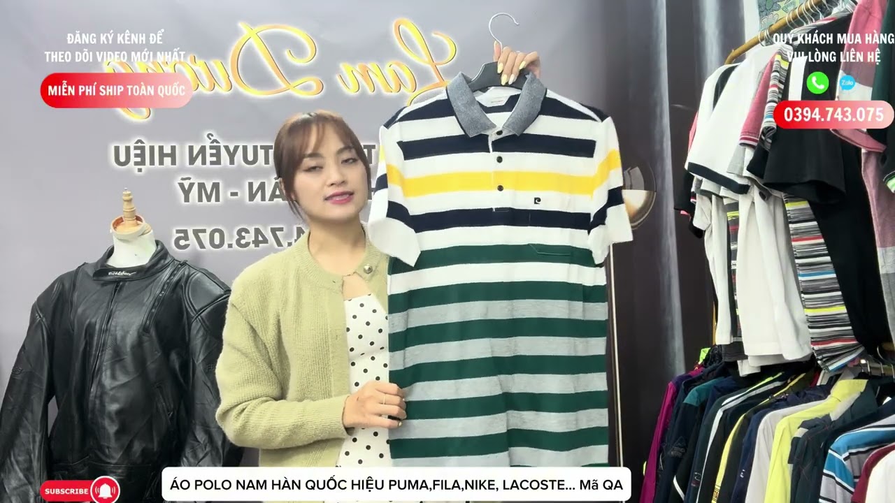 [8/3/2026] ÁO POLO HIỆU NIKE,PUMA,FILA, LACOSTE... 0394.743.075