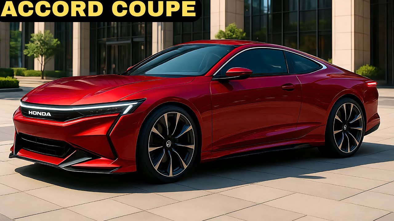 2026 Honda Accord Coupe First Look - Sleek, Powerful, and Unstoppable!