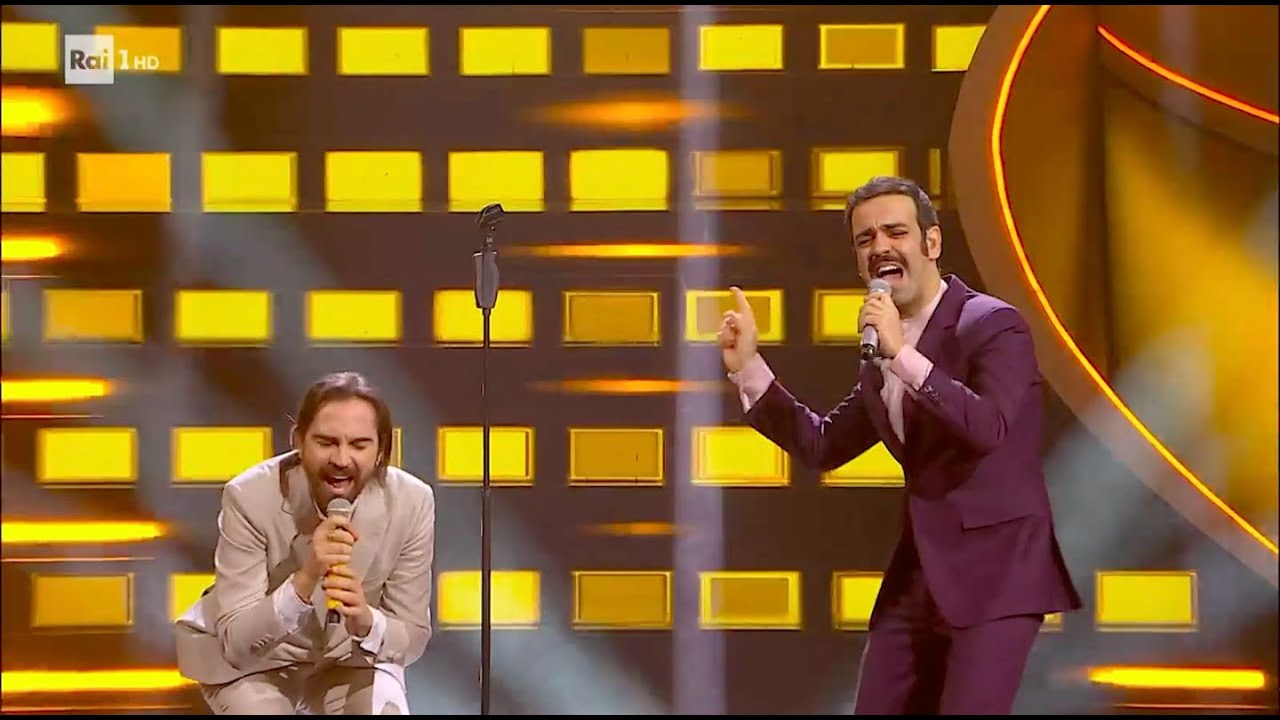 Colapesce e Dimartino - Splash - Sanremo 2023 live (video completo) 4K