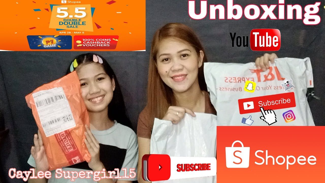 5.5 SALE! SHOPEE HAUL I CAYLEE SUPERGIRL15