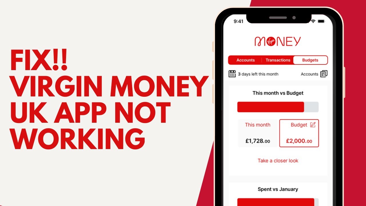 How To Fix Virgin Money UK App Not Working 2024 |Virgin Money UK App Not Working Today