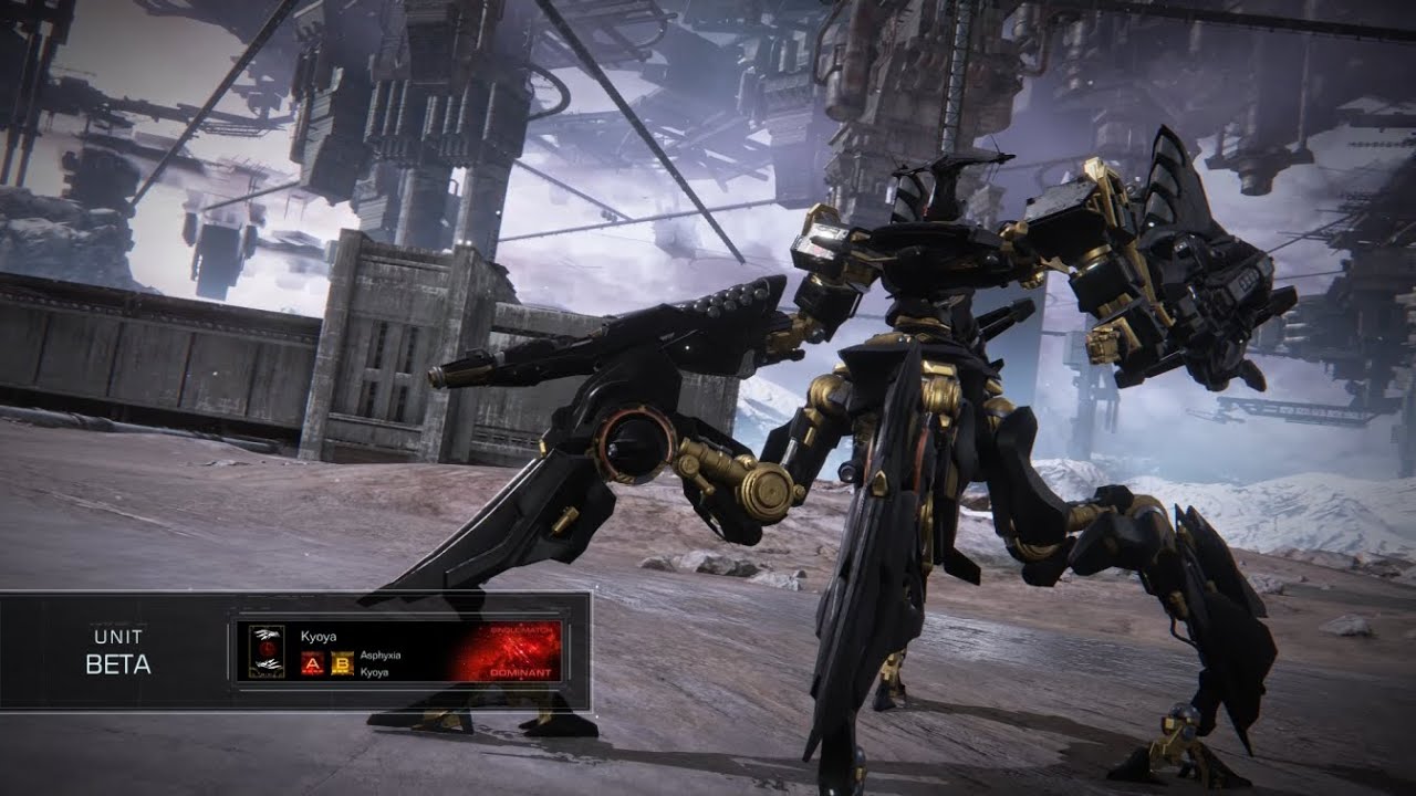 Armored Core 6 PvP - Lightweight AC vs Top 100 Lamm Player