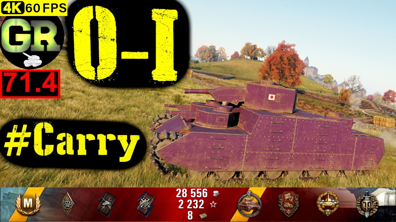 World of Tanks O-I WoT Replay - 7 Kills 2.4K DMG(Patch 1.4.0)