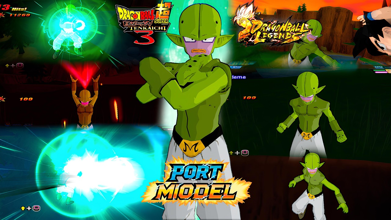 MAJIN KUU (MOD DOWNLOAD) MODELO PORTADO DO DB LEGENDS | DRAGON BALL BUDOKAI TENKAICHI 3