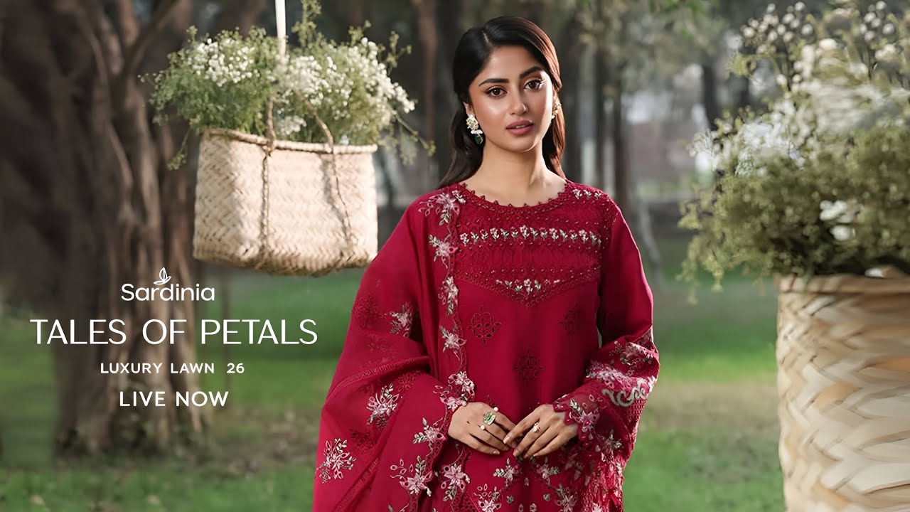 Sardinia Luxury Lawn Unstitched Collection 2026 | Sardinia Summer Lawn Collection 2026