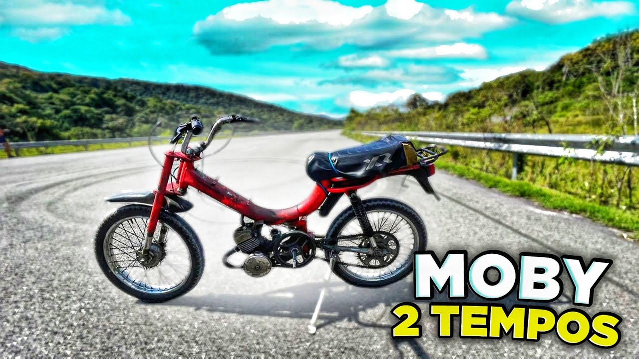 ANDEI PELA PRIMEIRA VEZ EM UMA MOBY 2 TEMPO