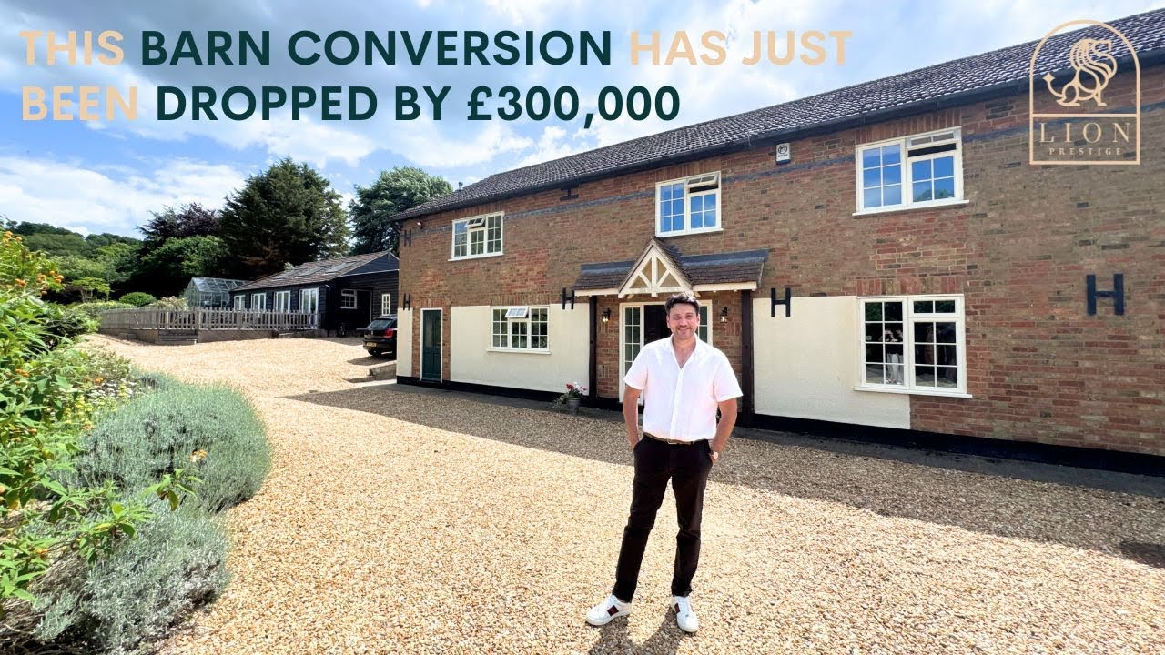 A £300,000 price reduction means a revisit to 2.7 acre Willow Farm is a must!